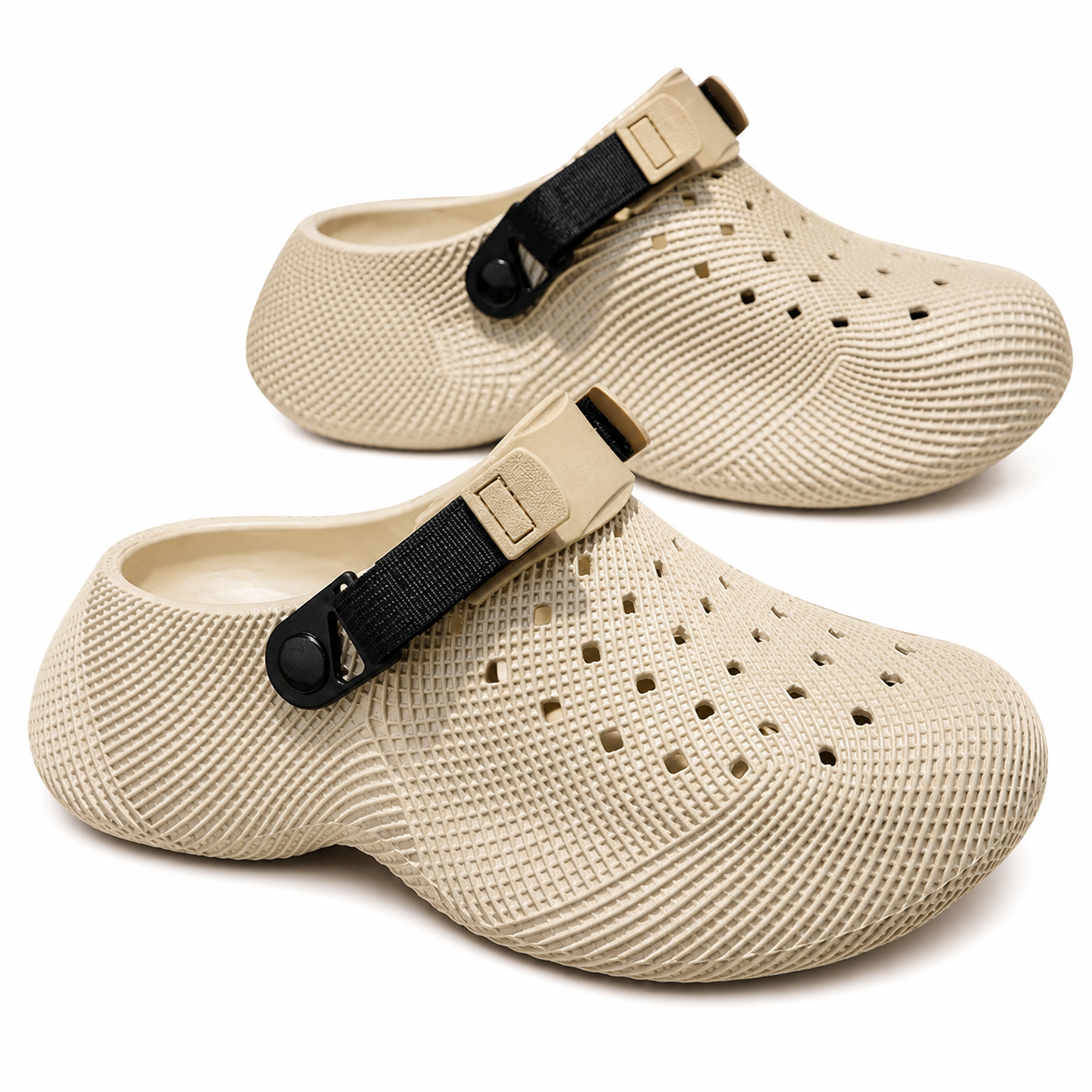 Breathable Adjustable Clogs
