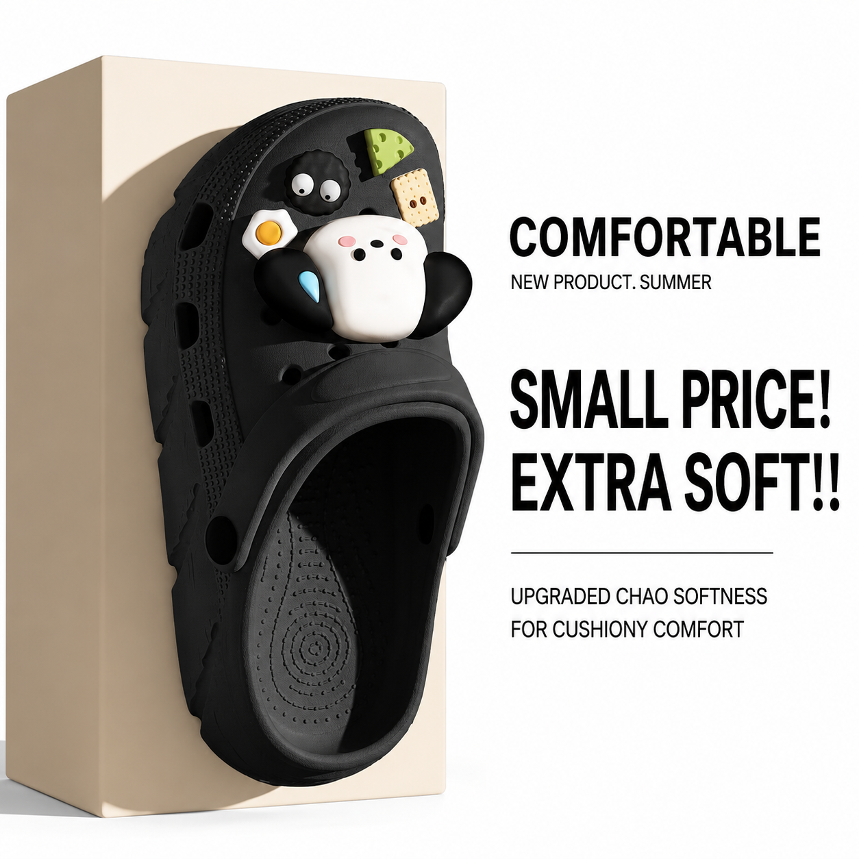 Panda Charm Clogs