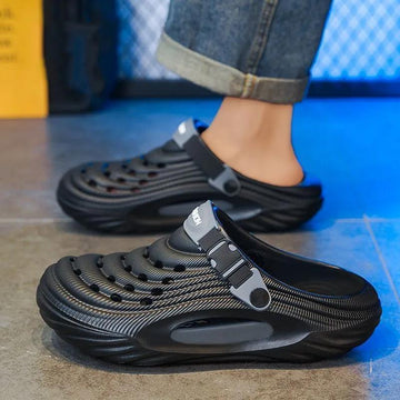 AirWave Platform Clog Slippers