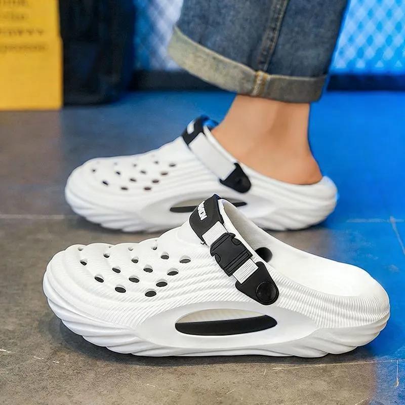 AirWave Platform Clog Slippers