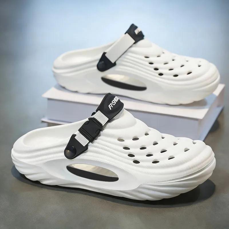 AirWave Platform Clog Slippers