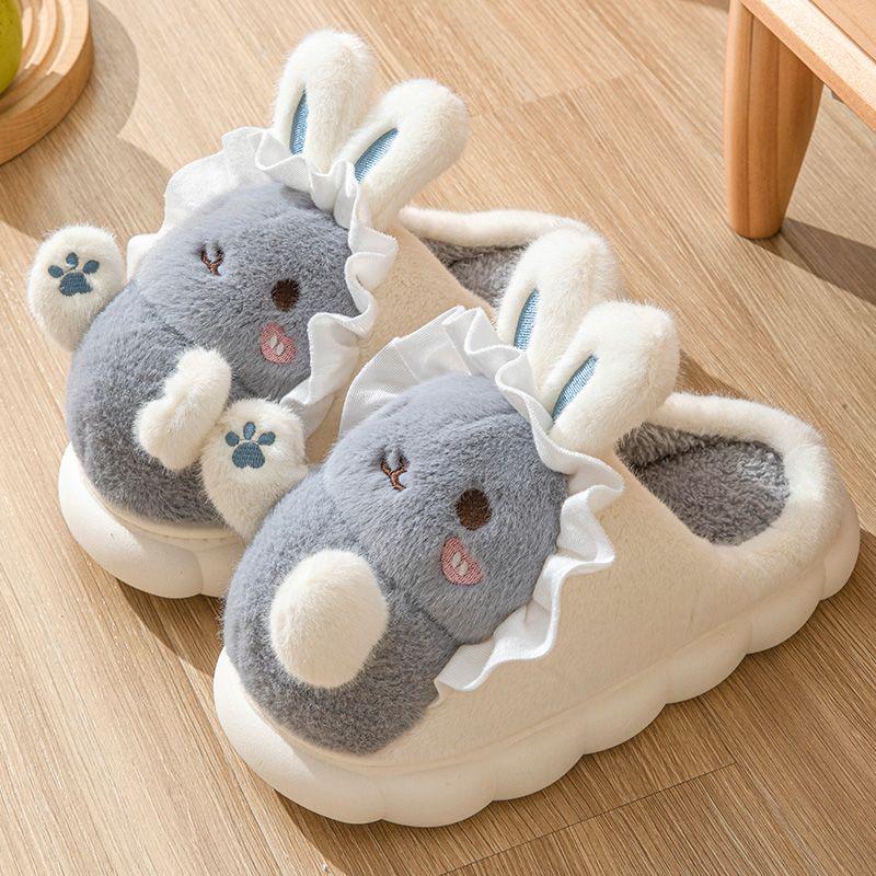 Rabit Fluffy slippers