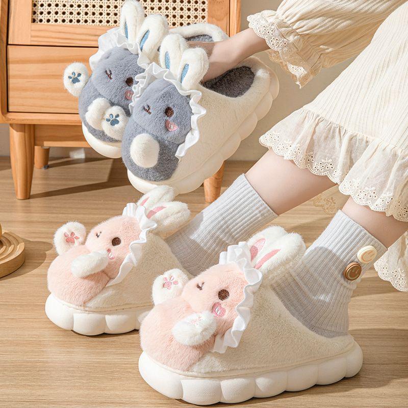 Rabit Fluffy slippers