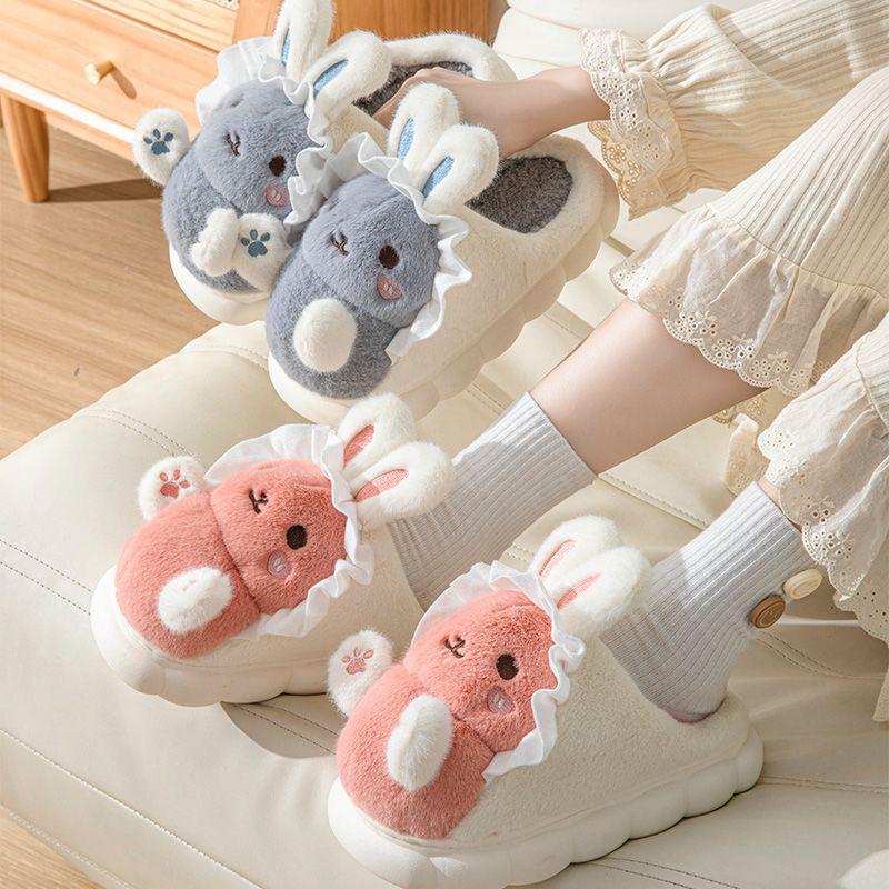 Rabit Fluffy slippers